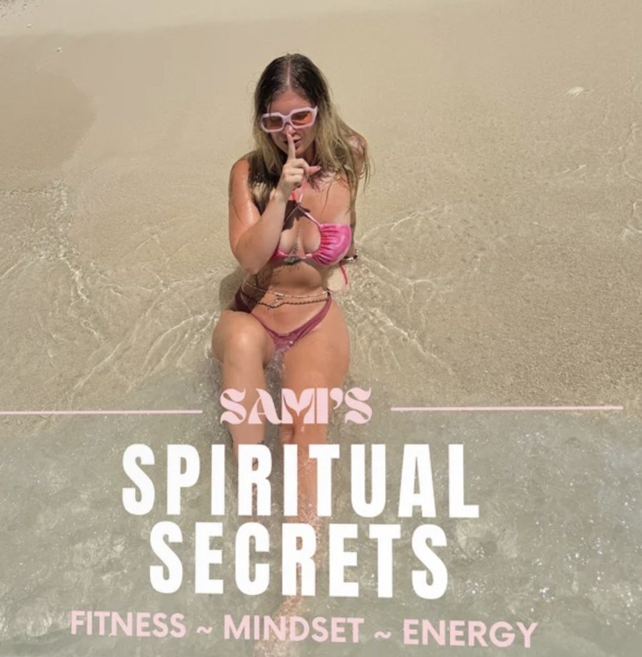 Sami's Spiritual Secrets podcast cover: Fitness, Mindset, Energy